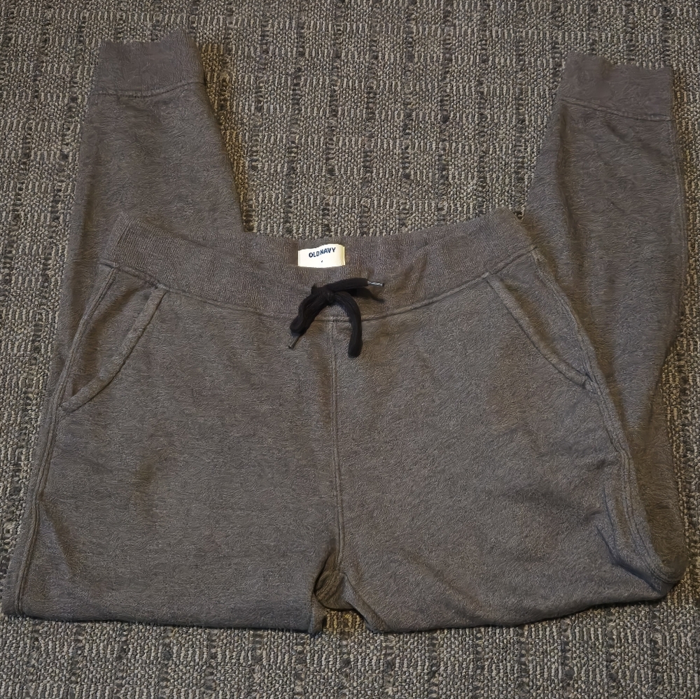 Euc Dark Gray Men's Old Navy Charcoal Joggers Sz M.